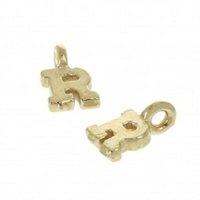 16K Real Gold Plated Chain Bracelets with Custom Initial Charms | Valentine's Day Gift