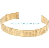 Gold Open Cuff Bracelet | Women Stacking Bangles