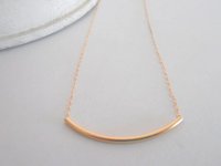 Layered Gold filled Tube Necklace / Dainty Pendant / Minimalist Charm Necklace /  Gift for her / Simple Everyday Jewelry