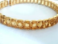 Topaz Crystal Choker Necklace | Statement Collar Wedding Jewelry