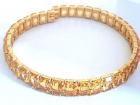 Topaz Crystal Choker Necklace | Statement Collar Wedding Jewelry