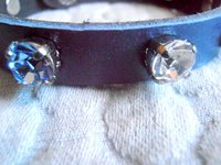 Leather Cuff Bracelet / Wrap / Strap Bracelet / Crystal Bracelet / Layered / Cupchain Tennis Bracelet / Gift for her