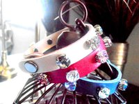 Leather Cuff Bracelet / Wrap / Strap Bracelet / Crystal Bracelet / Layered / Cupchain Tennis Bracelet / Gift for her