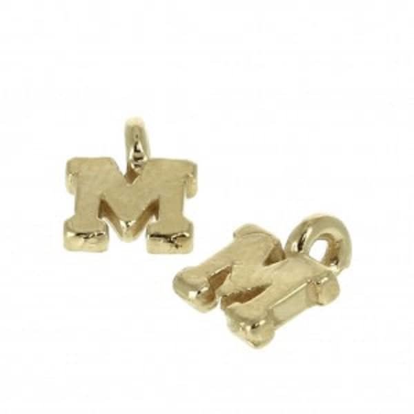 16K Real Gold Plated Chain Bracelets with Custom Initial Charms | Valentine's Day Gift