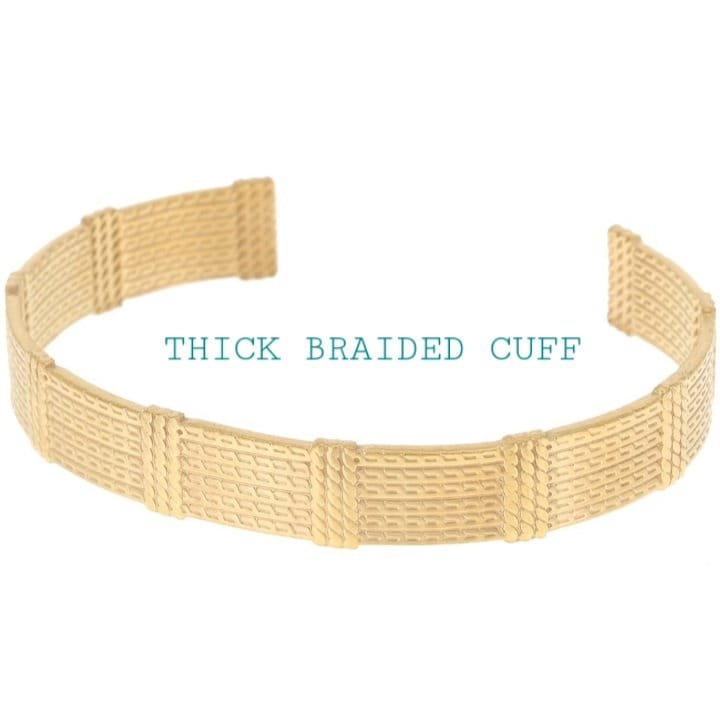 Gold Open Cuff Bracelet | Women Stacking Bangles