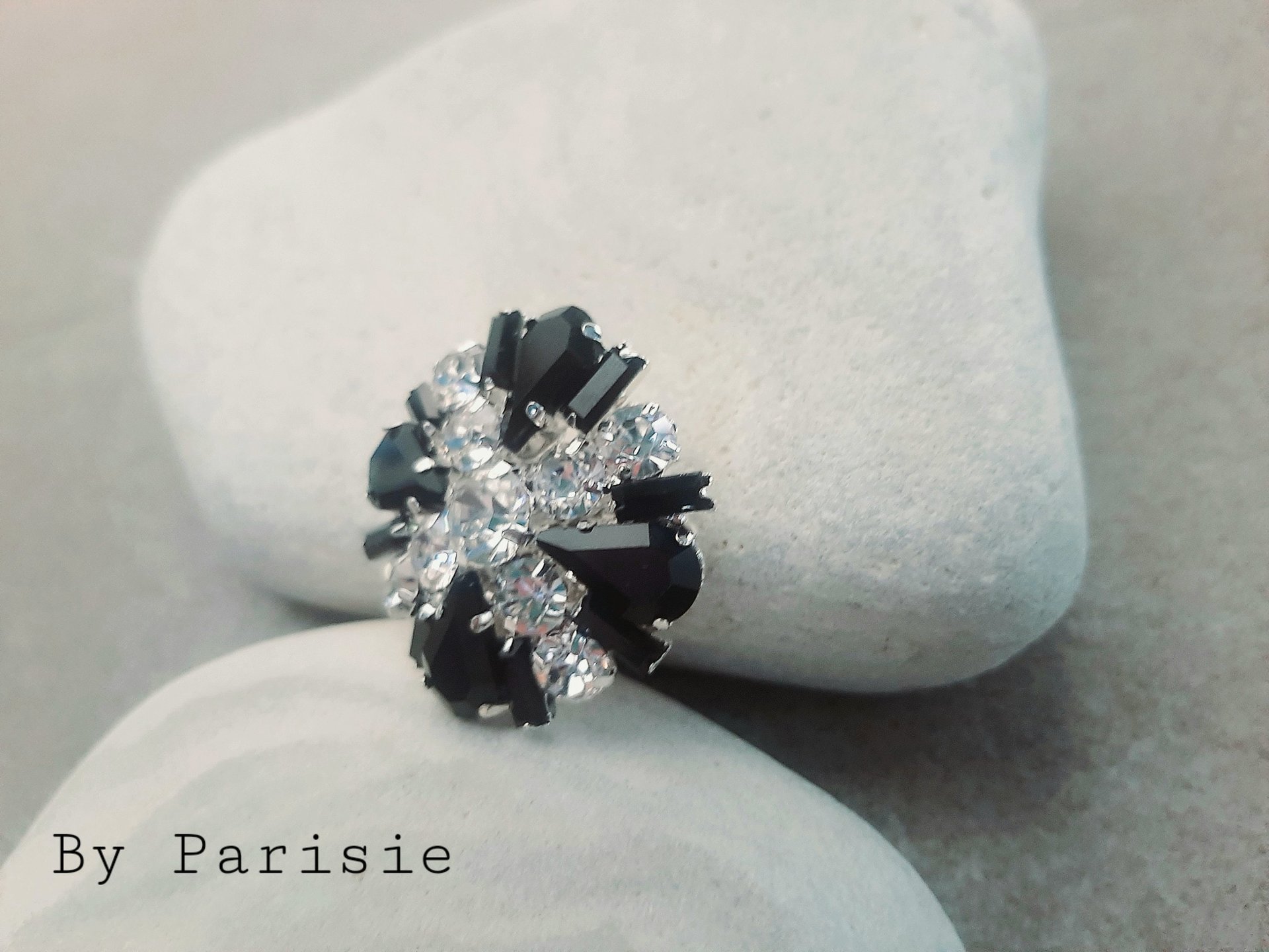 Rhinestone Cluster Brooch for Clothes