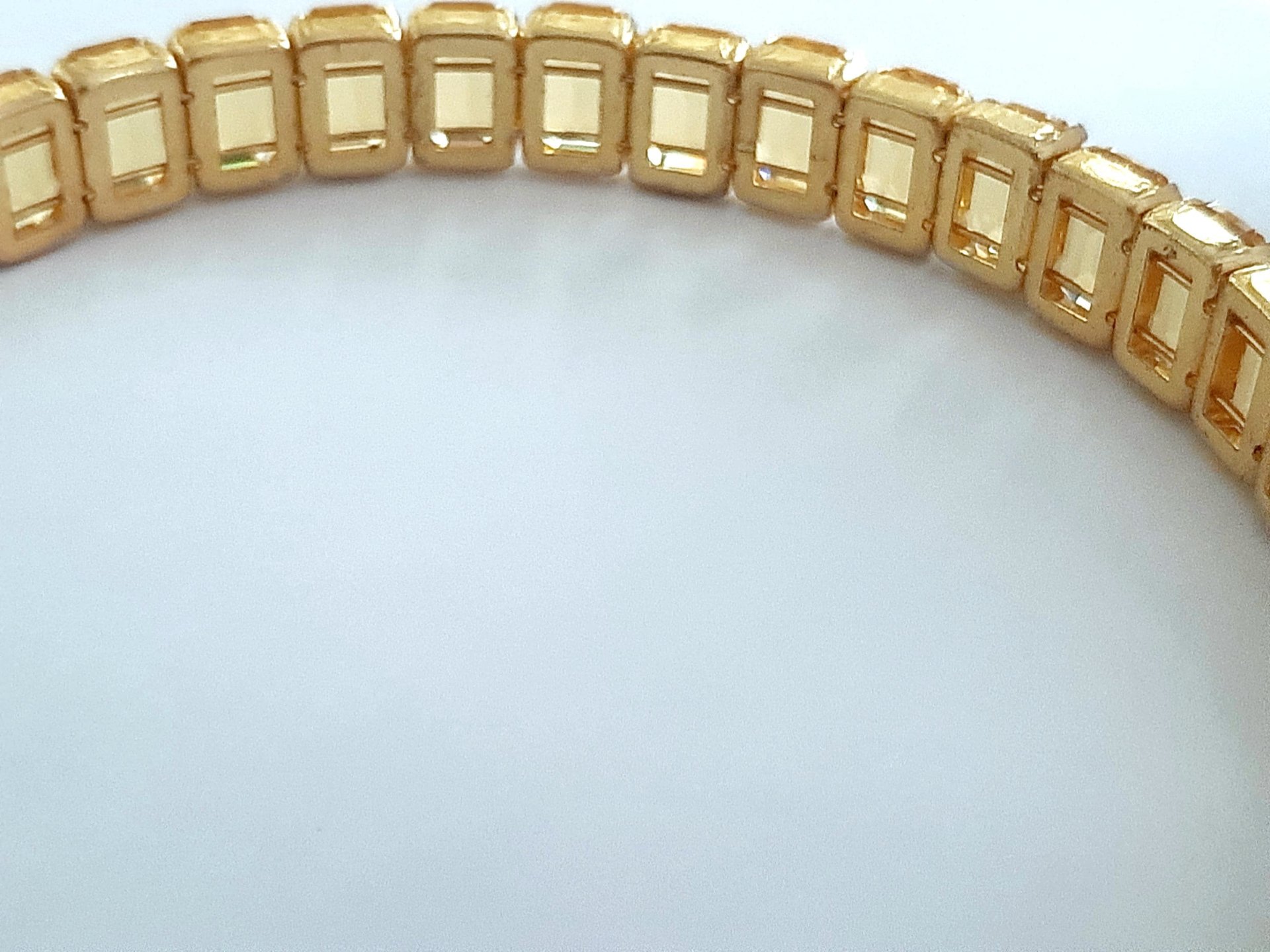 Topaz Crystal Choker Necklace | Statement Collar Wedding Jewelry