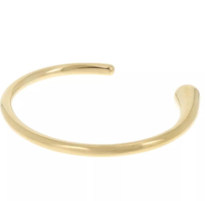 Gold Cuff Bracelet | Gold Stainless Steel Jewelry | Adjustable Bangle