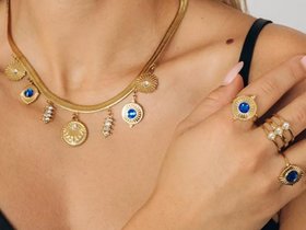 Customized Multi Charms Chain Necklace with Stainless Steel Charms Chain Necklaces | Gold Layering Jewelry for Women